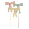 Meri-Meri Pastel Bow Cake Toppers -LITTLE Baby Gear little meri meri pastel bow cake toppers 46179216654628