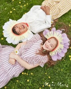 Meri-Meri Pastel Flower Paper Bonnets -LITTLE Baby Gear little meri meri pastel flower paper bonnets 28937308667946