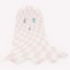 Meri-Meri Pink Checker Ghost Plates -LITTLE Baby Gear little meri meri pink checker ghost plates 42168334024996