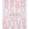 Meri-Meri Pink Glitter Alphabet Sticker Sheets -LITTLE Baby Gear little meri meri pink glitter letter stickers 5471753666602