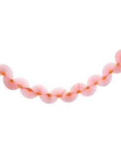 Meri-Meri Pink Honeycomb Fan Garland