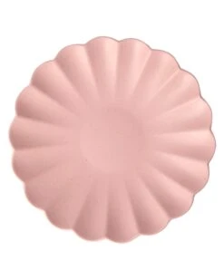 Meri-Meri Pink Small Bamboo Fiber Plate Set