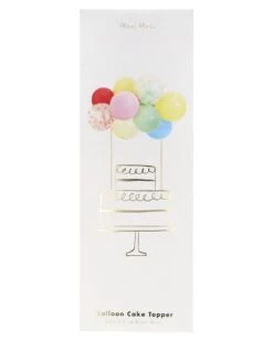 Meri-Meri Rainbow Balloon Cake Topper Kit -LITTLE Baby Gear little meri meri rainbow balloon cake topper kit 13809702797354