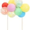 Meri-Meri Rainbow Balloon Cake Topper Kit -LITTLE Baby Gear little meri meri rainbow balloon cake topper kit 13809703190570