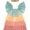 Meri-Meri Rainbow Ruffle Princess Costume