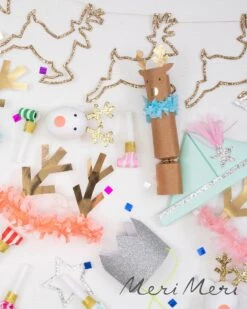 Meri-Meri Reindeer Fringe Antler Headbands -LITTLE Baby Gear little meri meri reindeer fringe antler headbands 15315378536490