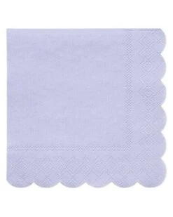 Meri-Meri Simply Eco Small Napkins In Lilac