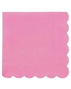 Meri-Meri Simply Eco Small Napkins In Coral