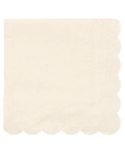 Meri-Meri Simply Eco Small Napkins In Cream