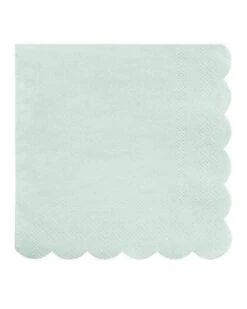 Meri-Meri Simply Eco Small Napkins In Mint