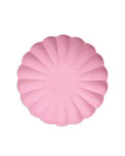 Meri-Meri Simply Eco Small Plates In Coral
