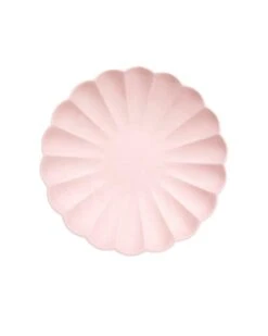 Meri-Meri Simply Eco Small Plates In Pink