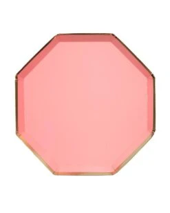 Meri-Meri Neon Coral Side Plates