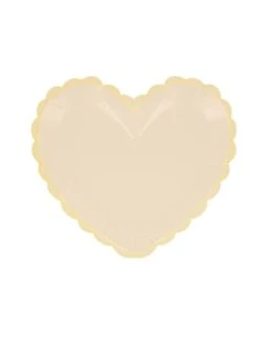 Meri-Meri Small Pastel Heart Plates -LITTLE Baby Gear little meri meri small pastel heart plates 46179212788004