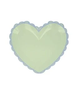 Meri-Meri Small Pastel Heart Plates -LITTLE Baby Gear little meri meri small pastel heart plates 46179213246756