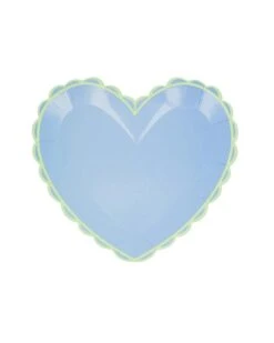 Meri-Meri Small Pastel Heart Plates -LITTLE Baby Gear little meri meri small pastel heart plates 46179213410596