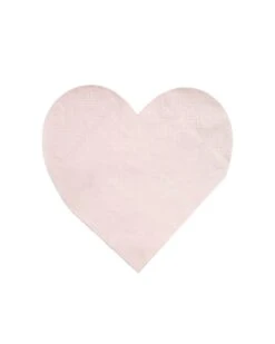Meri-Meri Small Pastel Palette Heart Napkin -LITTLE Baby Gear little meri meri small pastel palette heart napkin 13525536047146