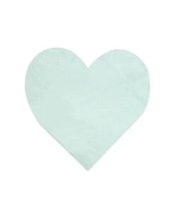 Meri-Meri Small Pastel Palette Heart Napkin -LITTLE Baby Gear little meri meri small pastel palette heart napkin 28471897849898