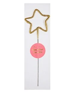 Meri-Meri Star Sparkler In Gold