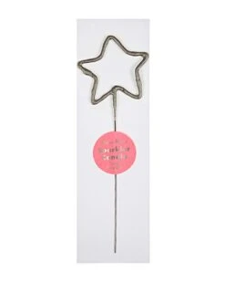 Meri-Meri Star Sparkler In Silver