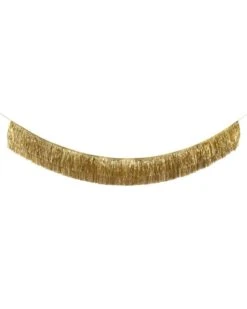 Meri-Meri Tinsel Fringe Garland In Gold