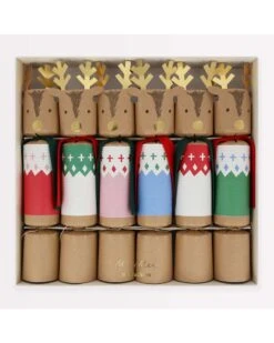 Meri-Meri Woodland Jumper Reindeer Crackers