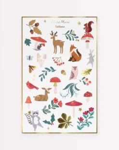 Meri-Meri Woodland Temporary Tattoo Sheets