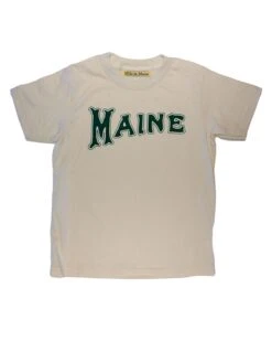 Maine Tee In Natural + Green