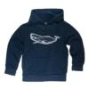 Whale Hoodie In Navy