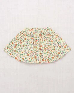 Circle Skirt In String + Hazy Lilac Brimfield