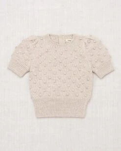 Ellie Popcorn Pullover In Moon
