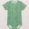 Short Sleeve Lap Onesie In Jadeite Little Botanica