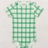 Short Sleeve Lap Onesie In String Piazza -LITTLE Baby Gear little misha puff short sleeve lap onesie in string piazza 51214465368356