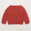 Summer Popcorn Sweater In Claystone -LITTLE Baby Gear little misha puff summer popcorn sweater in claystone 51214474969380