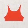 Swim Tie Top In Rosso -LITTLE Baby Gear little misha puff swim tie top in rosso 47124276674852