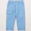 Utility Jeans In Baby Blue -LITTLE Baby Gear little misha puff utility jeans in baby blue 1155572337