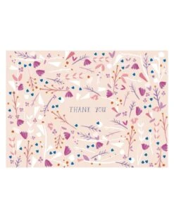 A Bouquet Of Thanks Card