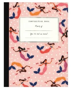 Mermaids On Parade Composition Book