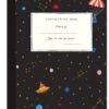 Outer Space Composition Book -LITTLE Baby Gear little mr boddington s studio outer space composition book 39828648821028
