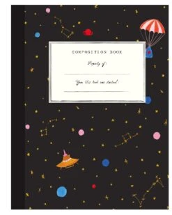Outer Space Composition Book