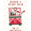 Santa's Mail Truck Card -LITTLE Baby Gear little mr boddington s studio santa s mail truck card 5008633987114