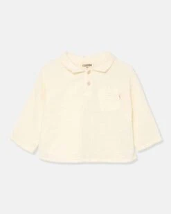 Bernat Textured Shirt In Ivory