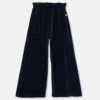 Coco Organic Velour Pants In Navy -LITTLE Baby Gear little my little cozmo coco organic velour pants in navy 49269852832036