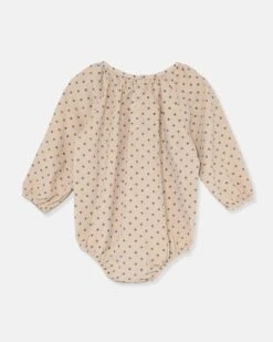 Freeda Corduroy Baby Romper In Stone -LITTLE Baby Gear little my little cozmo freeda corduroy baby romper in stone 49269882323236