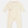 Rene Velour Corduroy Newborn Jumpsuit In Ivory -LITTLE Baby Gear little my little cozmo rene velour corduroy newborn jumpsuit in ivory 49271231250724