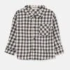 Samuel Gingham Baby Shirt In Ivory -LITTLE Baby Gear little my little cozmo samuel gingham baby shirt in ivory 49271215980836
