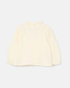 Sara Baby Blouse In Ivory
