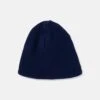 Soft Ribbed Newborn Beanie In Navy -LITTLE Baby Gear little my little cozmo soft ribbed newborn beanie in navy one size 49271310254372