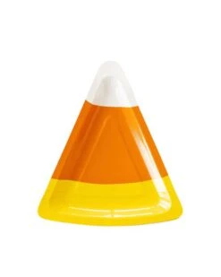 Candy Corn Shaped Paper Plates