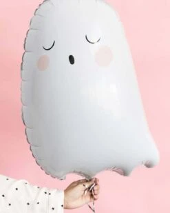 Trick Or Treat Ghost Mylar Balloon
